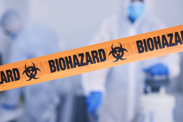 Professional Biohazard technician working in Olivet, NJ